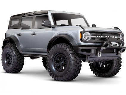 RC auto Traxxas TRX-4 Ford Bronco 2021 4WD 1:10 RTR (stribrna)