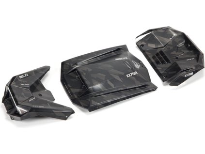 Arrma panely karosérie černé: Firearm