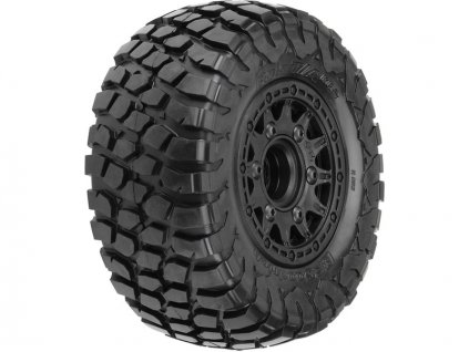 Pro-Line kolo 2.2/3.0", pneu BFG KR2 M2 SC, disk Raid H12 černý (2)