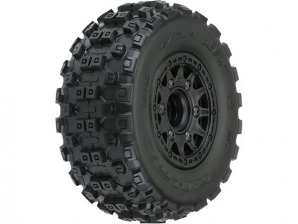 Pro-Line kolo 2.2/3.0", pneu Badlands MX M2, disk Raid H12 černý (2)