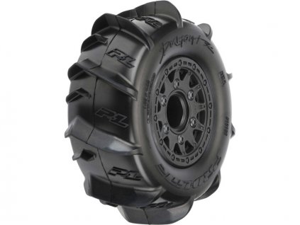 Pro-Line kolo 2.2/3.0", pneu Dumont, disk Raid H12 černý (2)