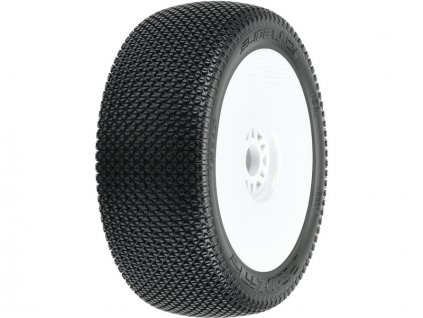 Pro-Line kolo 3.3", pneu Slide Lock S3 Buggy, disk H17 bílý (2)