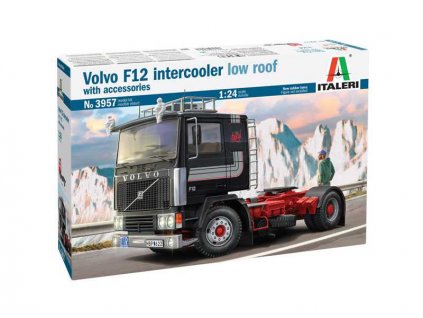 Italeri Volvo F-12 Intercooler (Low Roof) s doplňky (1:24)