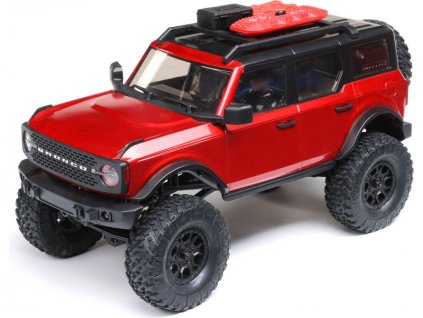 RC auto Axial SCX24 Ford Bronco 2021 4WD RTR 1:24 (cervena)