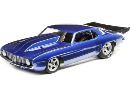 Losi 22S Dragster 1:10 1969 Camaro RTR modré