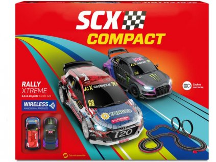 Autodráha SCX Compact Rally Extreme 1:43