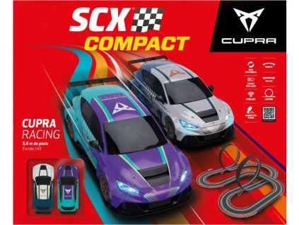 Autodráha SCX Compact Cupra Racing 1:43