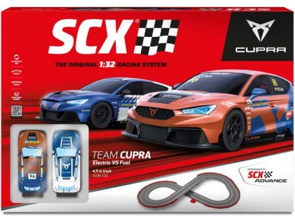 Autodráha SCX Original Team Cupra Electric vs Fuel 1:32