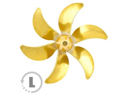 Raboesch lodní šroub tř.172 45mm M4 6-listý levý