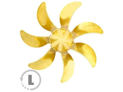 Raboesch lodní šroub tř.179 53mm M5 7-listý levý