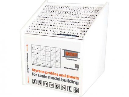 Raboesch prodejní displej s 235 druhy profilů 330mm