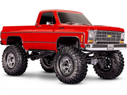 RC auto Traxxas TRX-4 Chevrolet K10 1979 4WD RTR 1:10 (cervena)