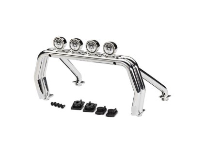 Traxxas Roll bar/ roll bar mounts, left & right (pro #9212)