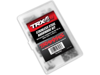 Traxxas spojovací materiál nerez (kompletní sada)