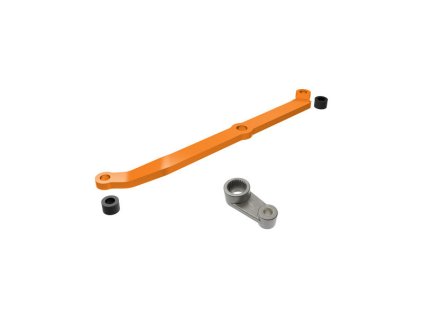 Traxxas táhlo řízení hlíníkové oranžově eloxované