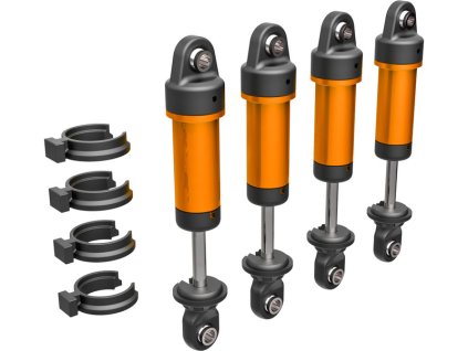 Traxxas tlumič GTM hliníkový modře eloxovaný (4)