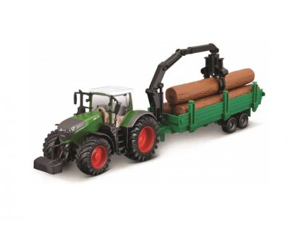 Bburago Fendt 1050 Vario se dřevem