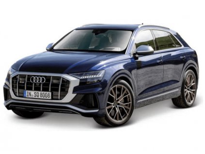 Bburago Audi SQ8 1:32 modrá metalíza