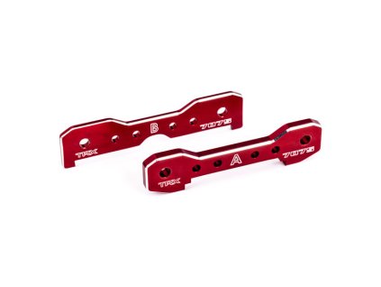 Traxxas spojka ramen přední hliníková červeně eloxovaná (pro Sledge)