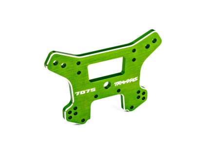 Traxxas vež tlumičů zadní hliníková zeleně eloxovaná (pro Sledge)