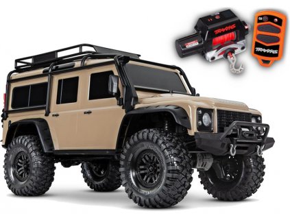 TRAXXAS TRX-4 "Land Rover Defender" 4WD RTR 1:10 + naviják