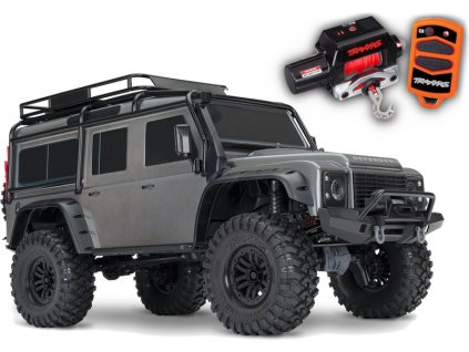 RC auto Traxxas TRX-4 Land Rover Defender 4WD RTR 1:10 + navijak (seda)