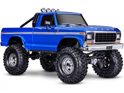 RC auto Traxxas TRX-4 Ford F-150 Ranger XLT 4WD RTR 1:10 (modra)