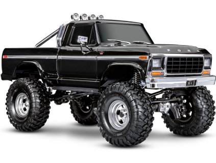 RC auto Traxxas TRX-4 Ford F-150 Ranger XLT 4WD RTR 1:10 (cerna)