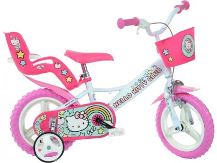 DINO Bikes - Dětské kolo 12" Hello Kitty 2