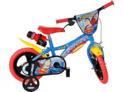 DINO Bikes - Dětské kolo 12" Superman