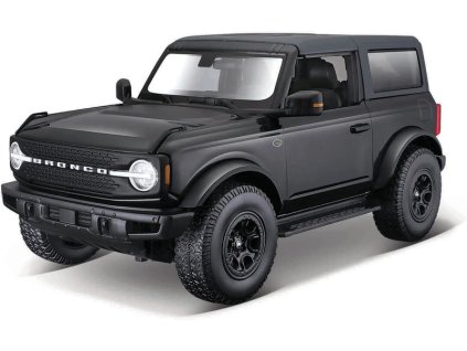 Maisto Ford Bronco Wildtrak 2021 1:18 černá metalíza
