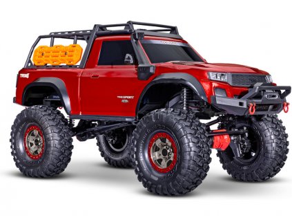 RC auto Traxxas TRX-4 Sport High Trail Edition 4WD RTR 1:10 (cervena)