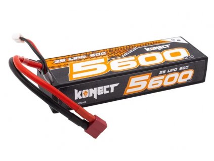 Baterie Konect Li-Pol 5600mAh 60C 7.4V (KN-LP2S5600)