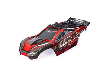 Traxxas karosérie Rustler 4X4 červená