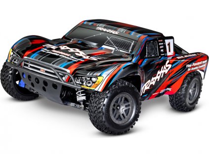 RC auto Traxxas Slash BL-2S 4WD RTR 1:10 (cervena)