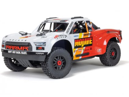 Arrma Mojave 4S BLX 1:8 RTR bílá/červená