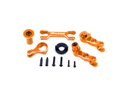 Traxxas páky řízení hliníkové oranžově eloxované (pro X-Maxx)