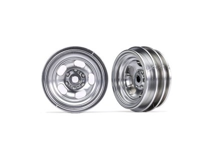 Traxxas disk 1.0" polomatný chrom (2)