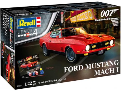 Revell Ford Mustang I - Diamanty jsou věčné (1:25) (Giftset)