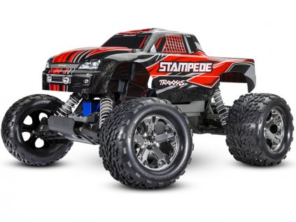 RC auto Traxxas Stampede 2WD RTR 1:10 (cervena)