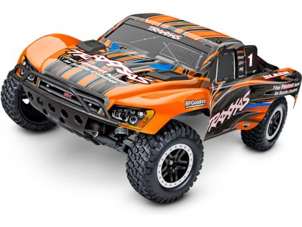 RC auto Traxxas Slash 2BL 2WD RTR 1:10 (oranzova)