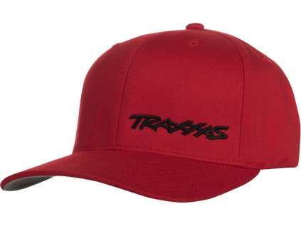 Traxxas kšiltovka flexfit červená