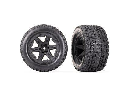 Traxxas kolo 2.8", disk RXT černý, pneu Gravix (2)