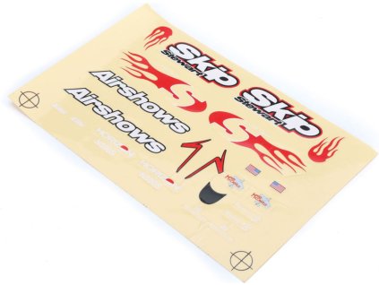 E-flite samolepky: Micro P3 Revolution