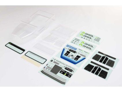 Axial karosérie nenabarcená: SCX10 III Jeep CJ-7