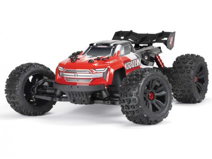 RC auto Arrma Kraton 4S V2 BLX 4WD RTR 1:10 (cervena)