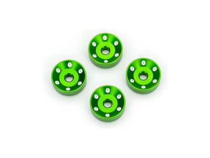 Traxxas podložka disku kol zelená (4)