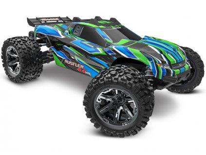 Traxxas Rustler 1:10 VXL HD 4WD RTR zelený