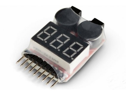 LIPO ALARM 2-8S (7.4V-29.6V) zvuková signalizace napětí