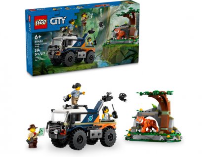 LEGO City - Terénní vůz na průzkum džungle